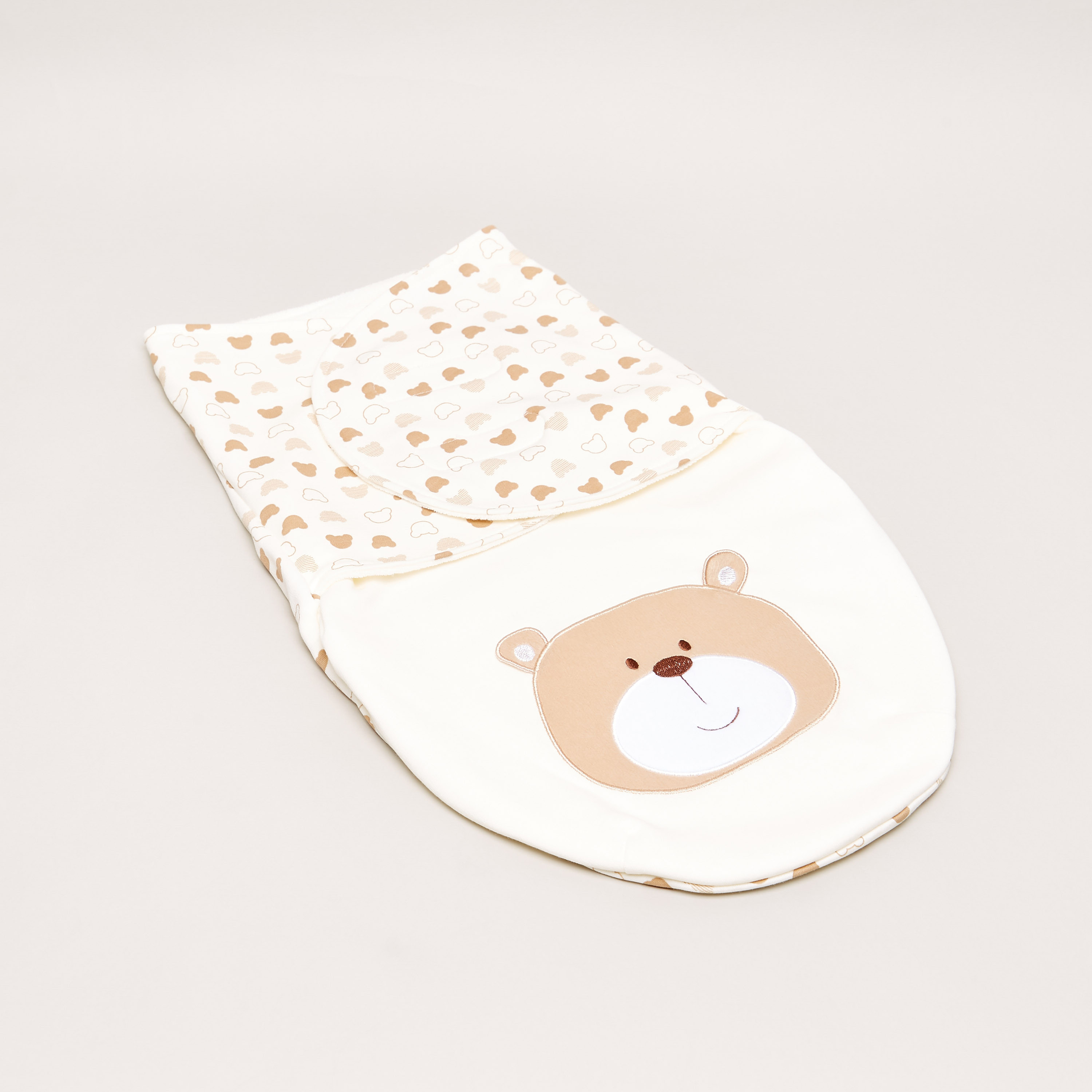 Juniors Printed Baby Cuddle Wrap-baby-nursery-blanketsandswaddles-swaddlesandsleepingbags-image-1