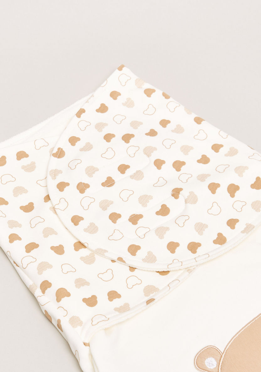 Juniors Printed Baby Cuddle Wrap-Swaddles and Sleeping Bags-image-1
