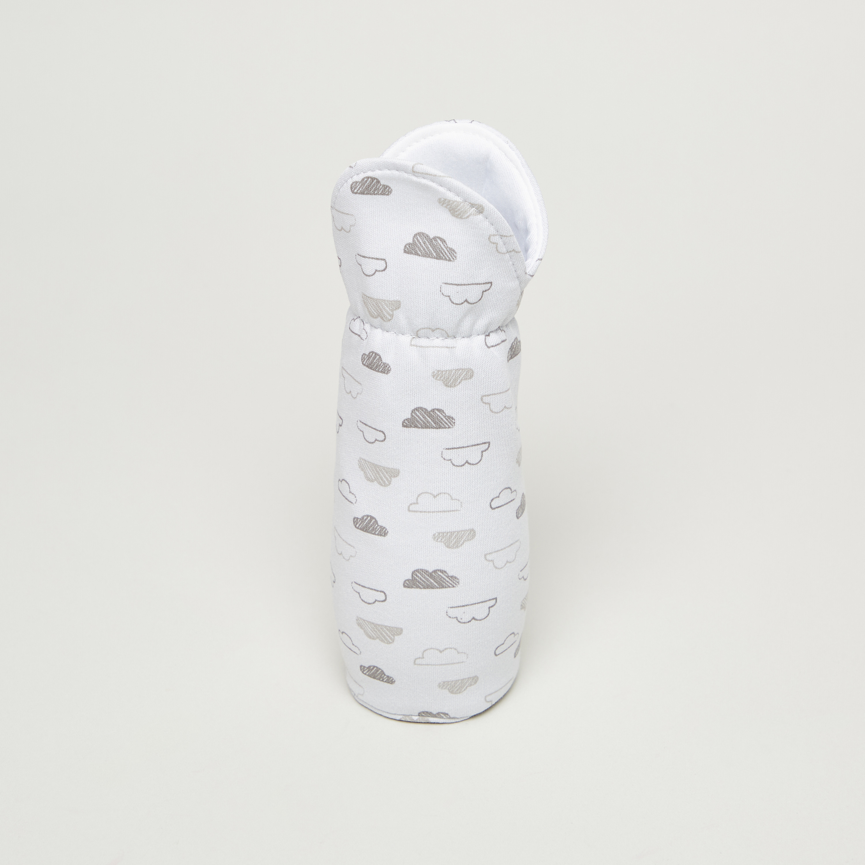 غطاء قارورة بطبعات سحاب من جونيورز - كبير-baby-feeding-feedingbottles-bottlecovers-image-2