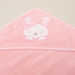 Juniors Embroidered Hooded Towel with Mitten - 75x90 cms-Towels and Flannels-thumbnail-2