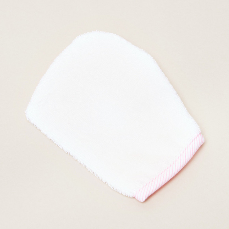 Juniors Textured Hooded Towel with Mitten - 75x90 cms