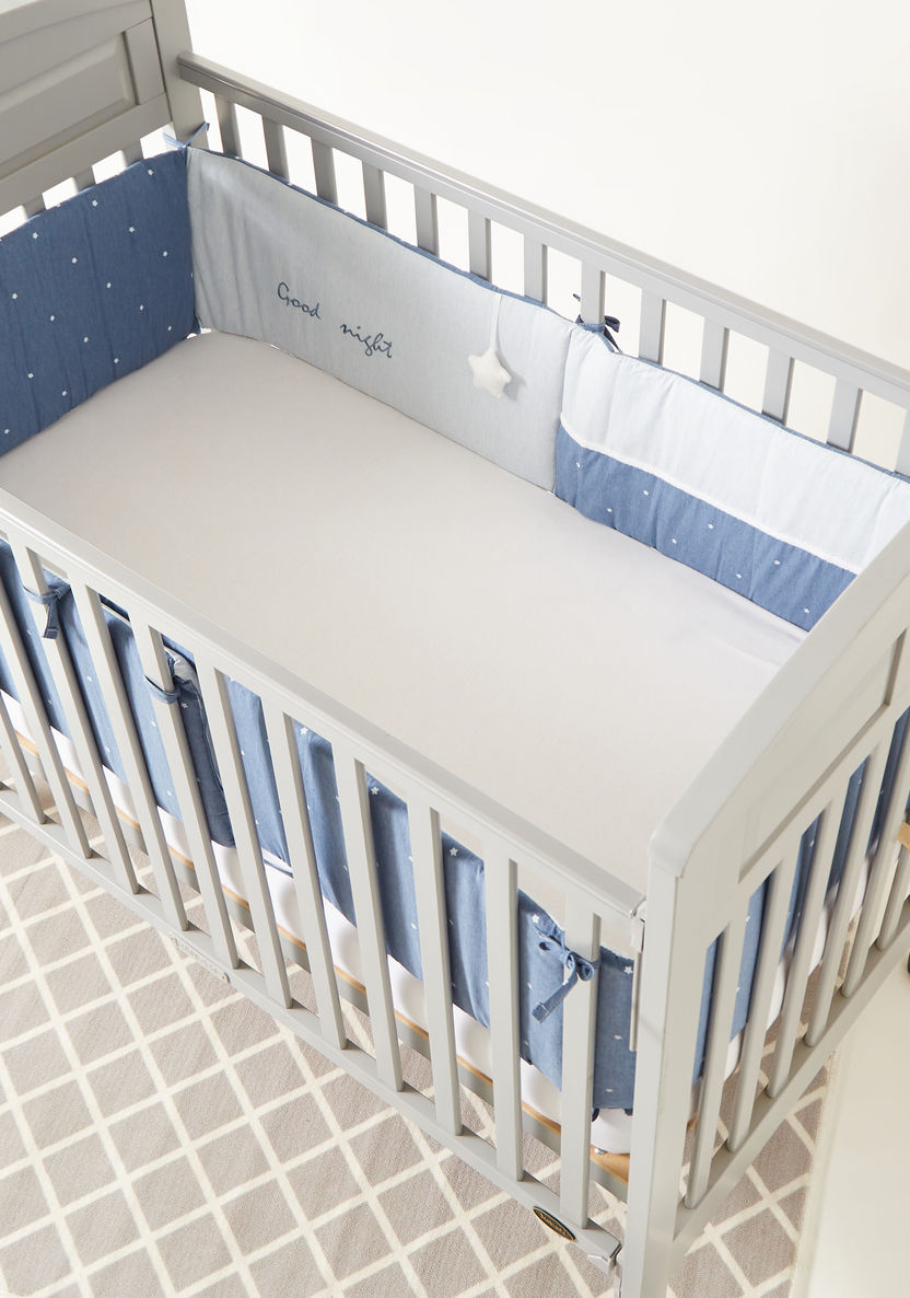 Giggles Night Themed Cot Bumper-Baby Bedding-image-3