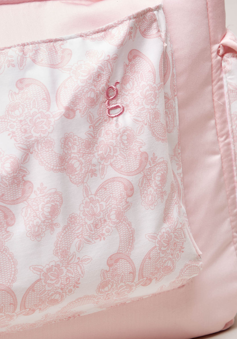 Giggles Swan Princess Lux Diaper Bag-Diaper Bags-image-3