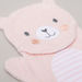 Juniors Striped Hood Towel and Bear Mitten Muppet - 75x75 cms-Towels and Flannels-thumbnail-1