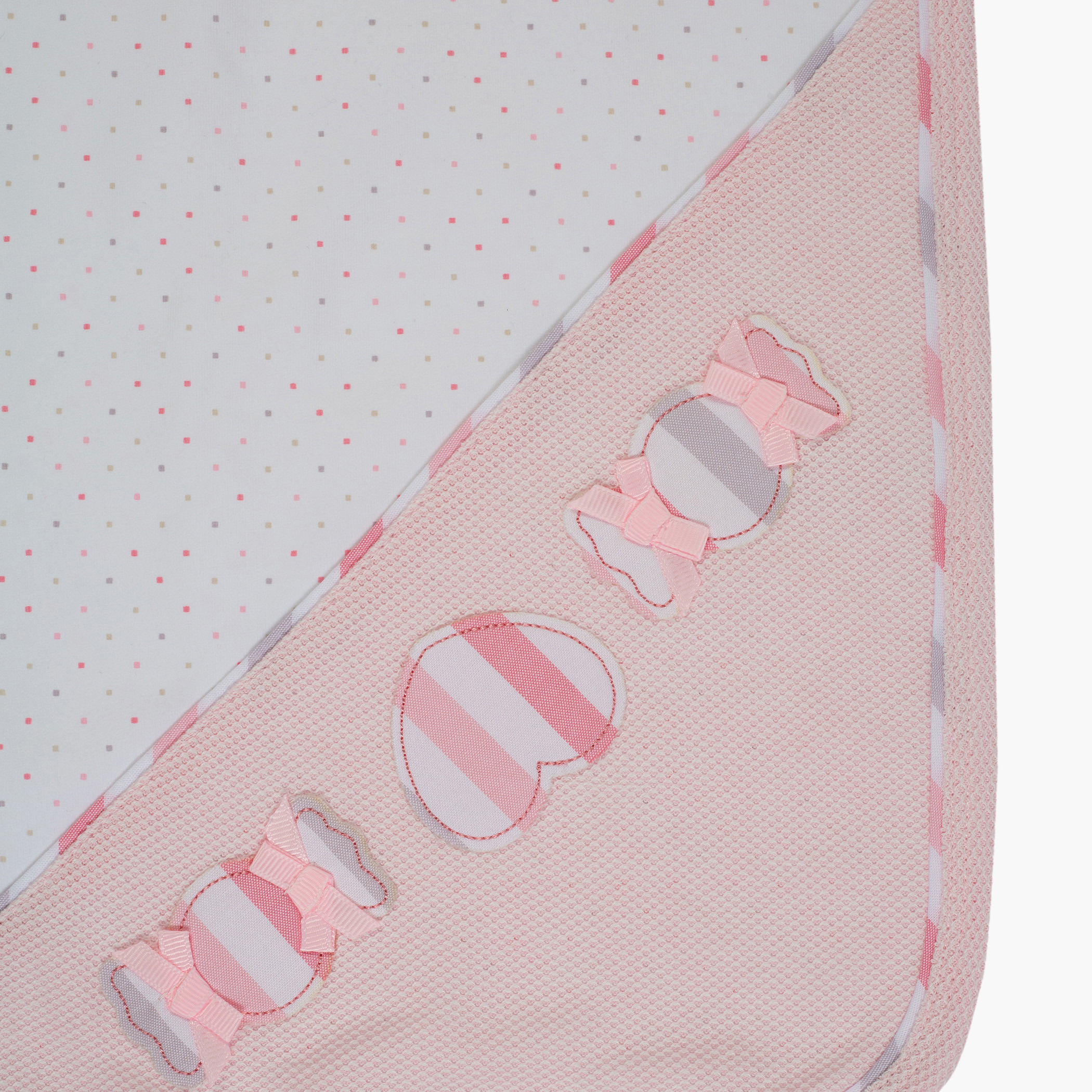 Giggles Printed Receiving Blanket - 70x70 cms-baby-nursery-blanketsandswaddles-receivingblankets-image-3