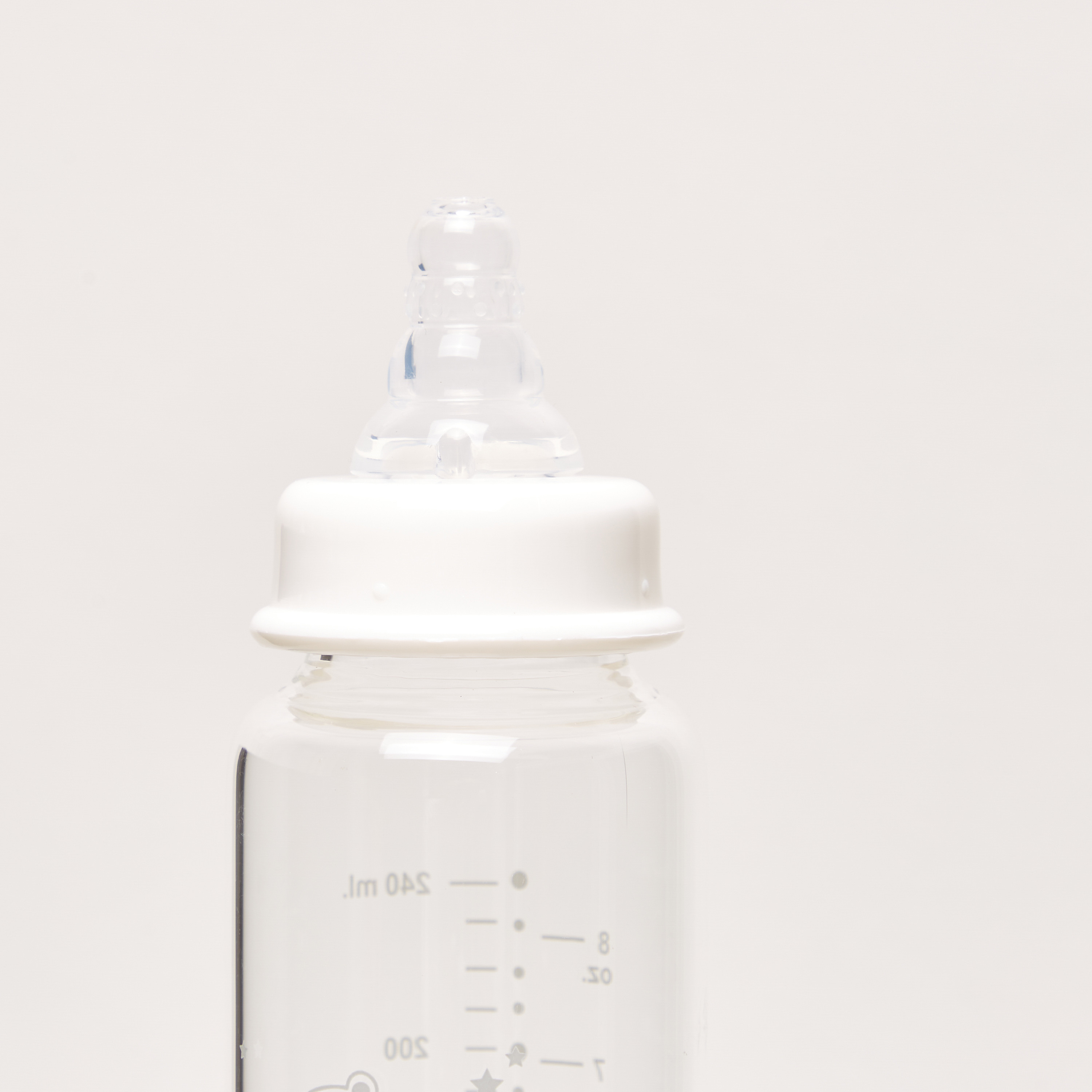 Giggles Glass Feeding Bottle - 240 ml-baby-feeding-feedingbottles-bottlesandteats-image-4