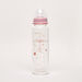 Giggles Printed Glass Feeding Bottle with Cover - 240 ml-Bottles and Teats-thumbnail-0