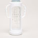 Giggles Printed Glass Feeding Bottle with Cover - 240 ml-Bottles and Teats-thumbnail-2