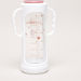 Giggles Printed Glass Feeding Bottle with Cover - 240 ml-Bottles and Teats-thumbnail-2