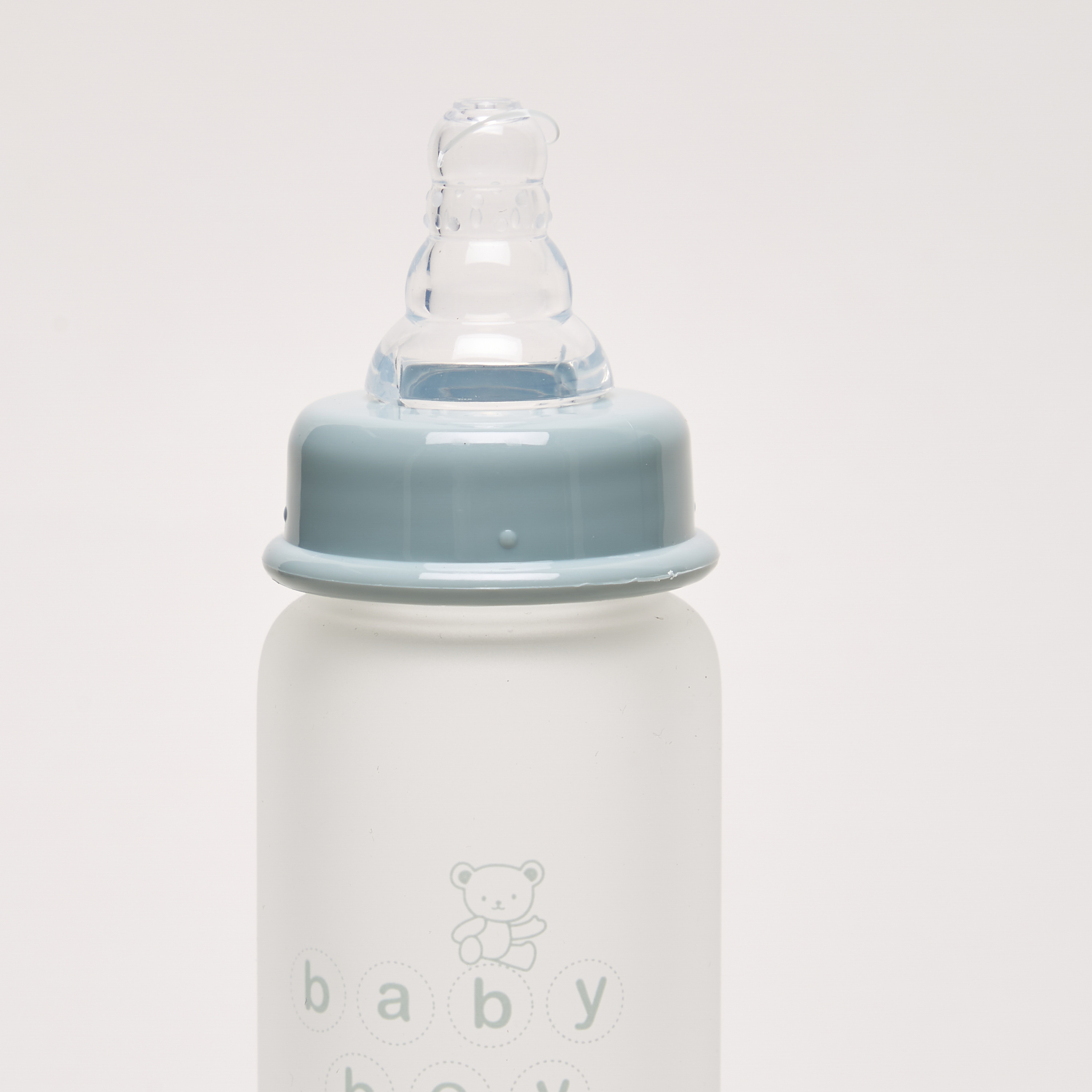 Giggles Glass Feeding Bottle with Silicone Sleeve - 120 ml-baby-feeding-feedingbottles-bottlesandteats-image-4