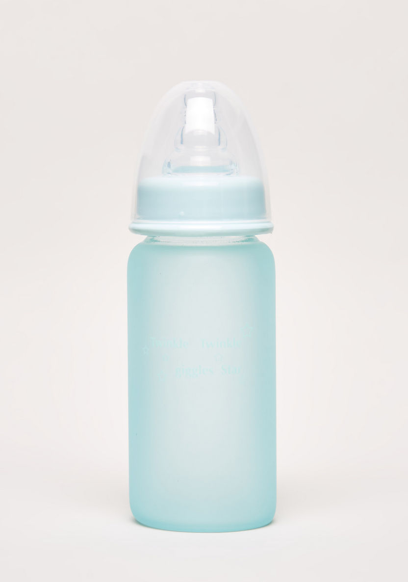 Giggles Feeding Bottle with Cap - 120 ml-Bottle Covers-image-0
