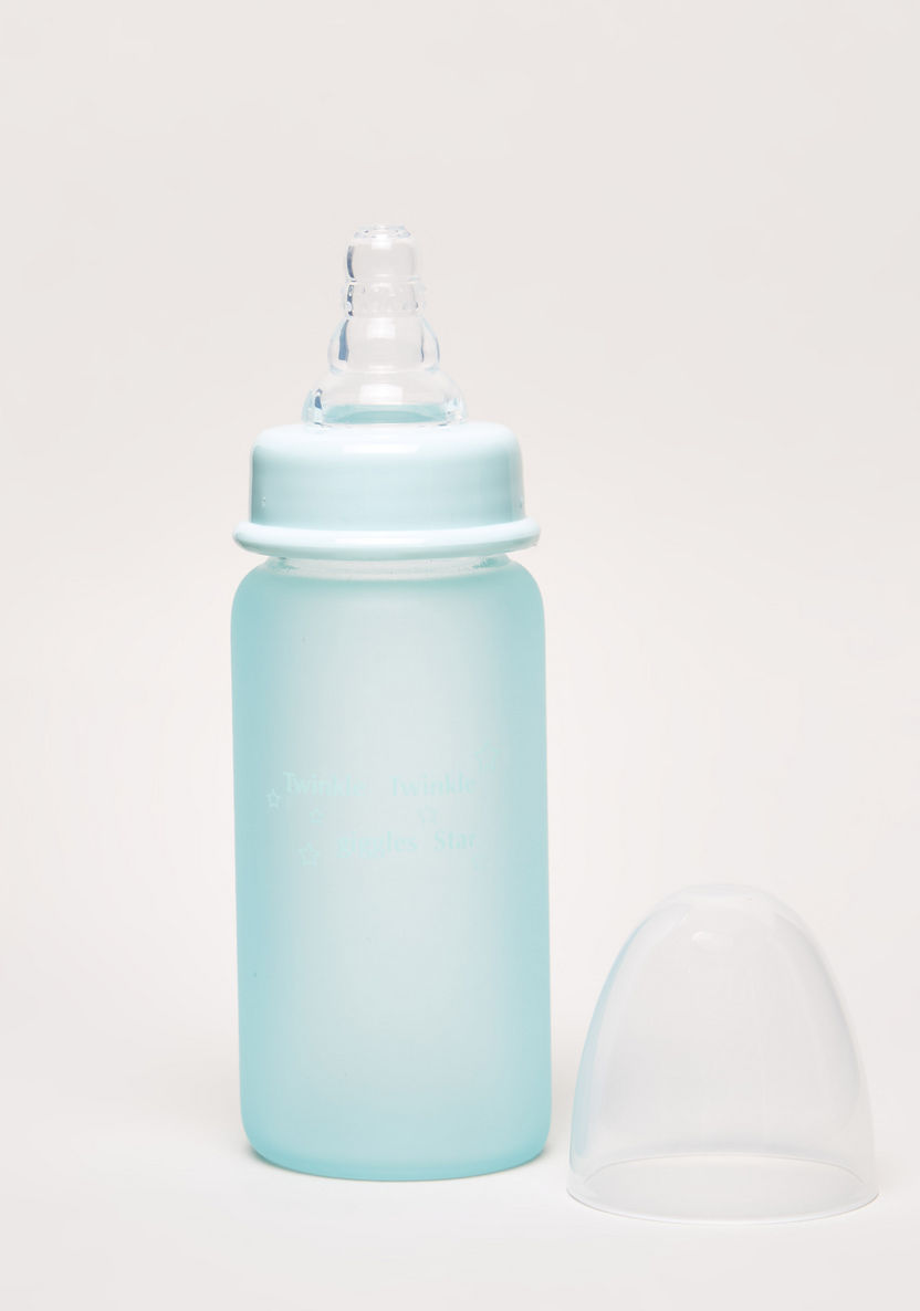 Giggles Feeding Bottle with Cap - 120 ml-Bottle Covers-image-1