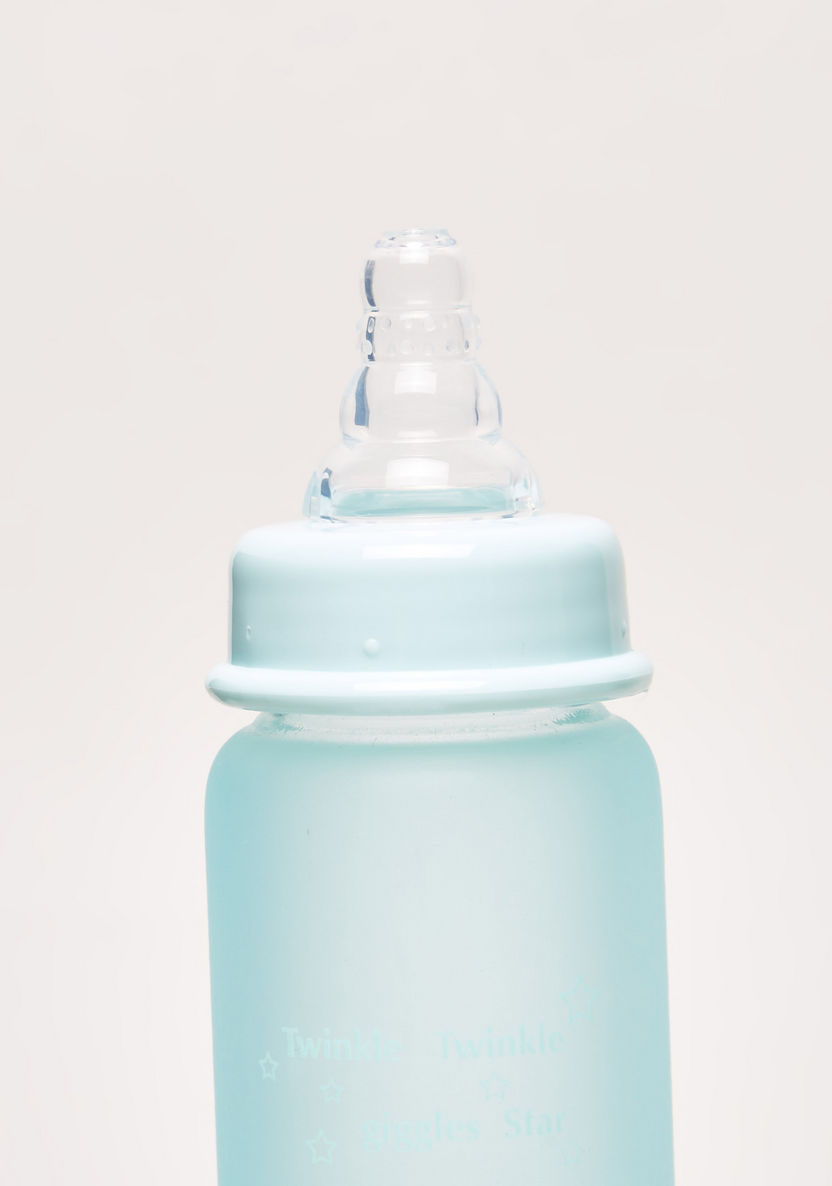 Giggles Feeding Bottle with Cap - 120 ml-Bottle Covers-image-3