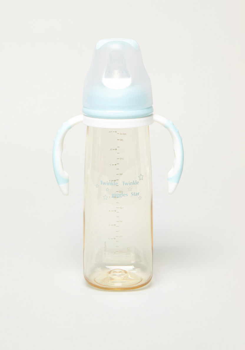 Giggles Feeding Bottle with Handles - 250 ml-Bottles and Teats-image-0