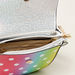 Charmz Polka Dot Print Satchel Bag with Glitter Detail and Zip Closure-Bags and Backpacks-thumbnail-4