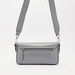 ELLE Embossed Crossbody Bag with Detachable Strap and Flap Closure-Women%27s Handbags-thumbnailMobile-3
