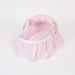 Cambrass Carry Cot with Ruffle Detail-Cradles and Bassinets-thumbnail-0