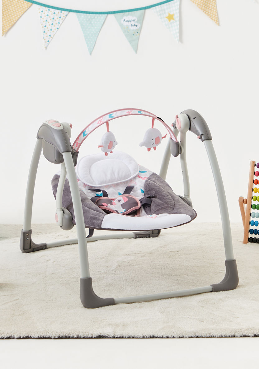 Juniors Glide Baby Swing with 5-Point Harness-Infant Activity-image-0