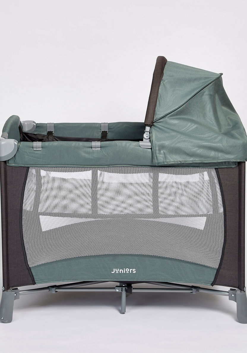 Juniors Devon Travel Cot with Canopy-Travel Cots-image-1