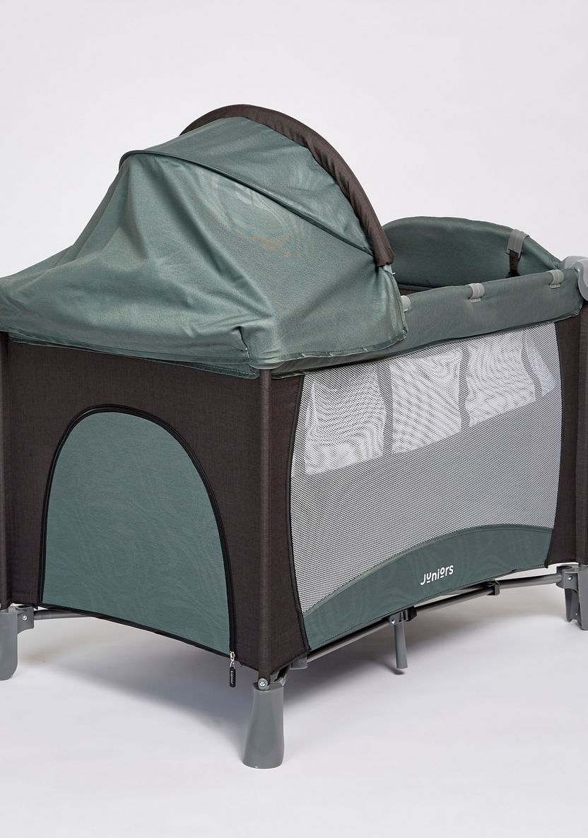 Juniors Devon Travel Cot with Canopy-Travel Cots-image-2