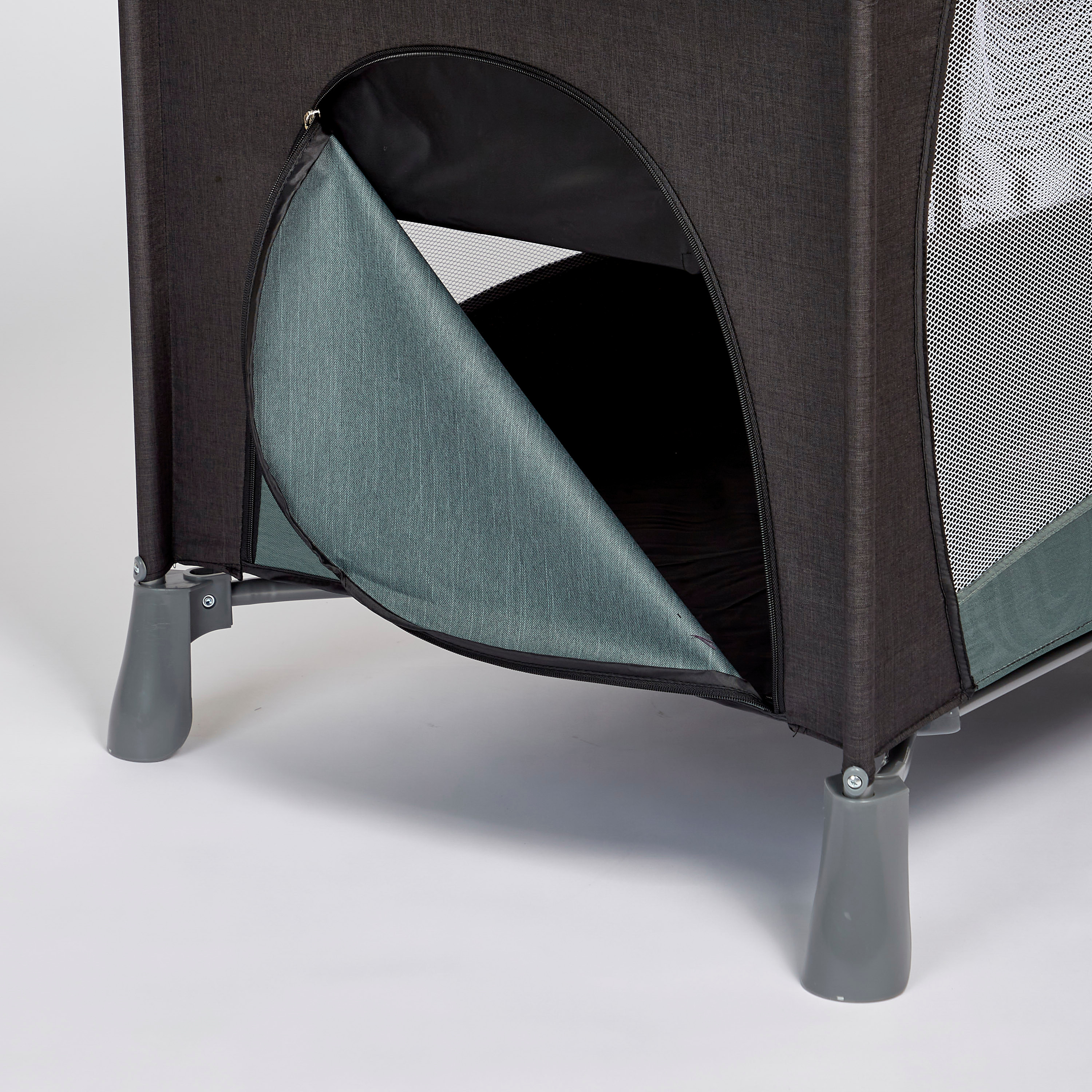 Juniors Devon Travel Cot with Canopy-baby-nursery-furniture-cribsandbeds-travelcots-image-4