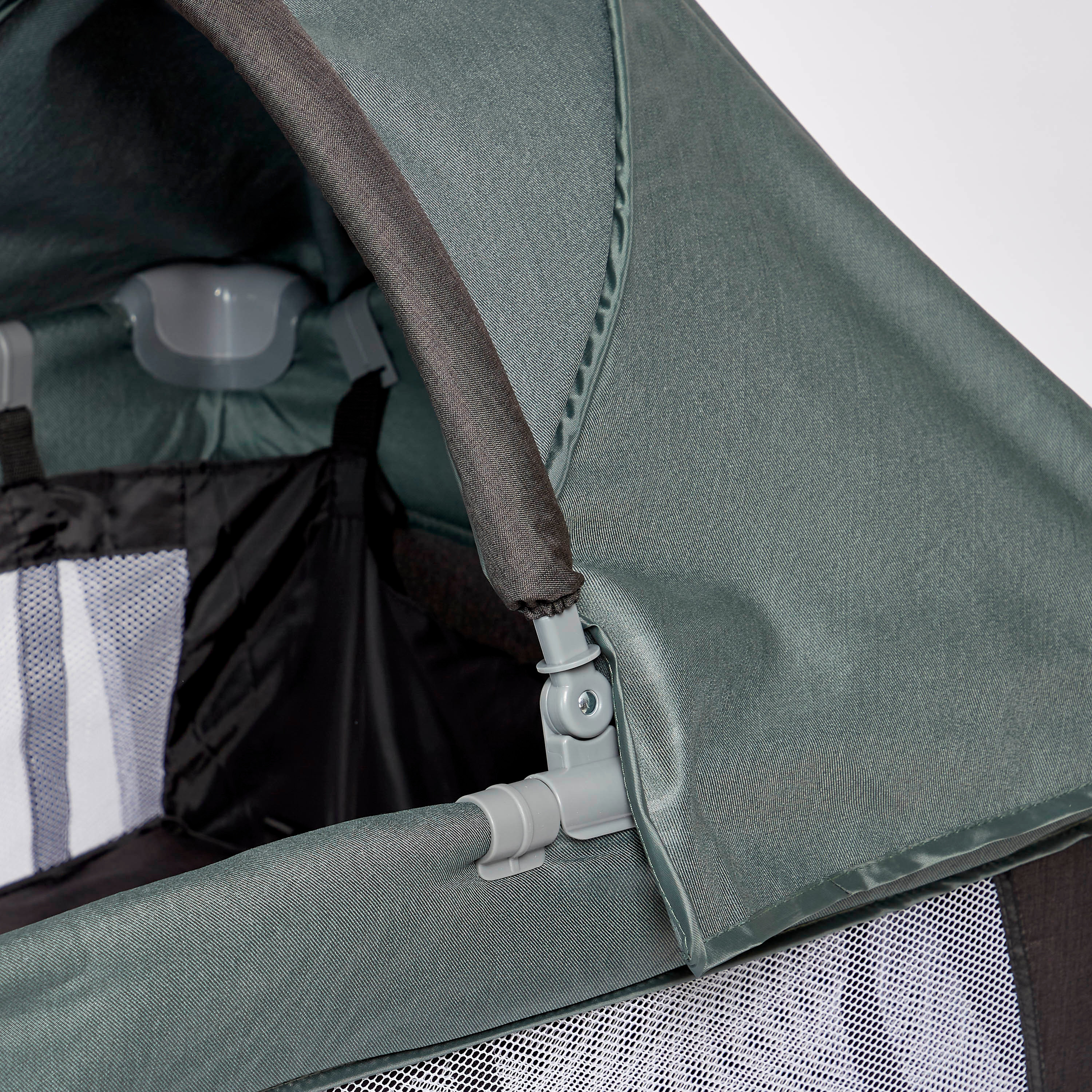 Juniors Devon Travel Cot with Canopy-baby-nursery-furniture-cribsandbeds-travelcots-image-5