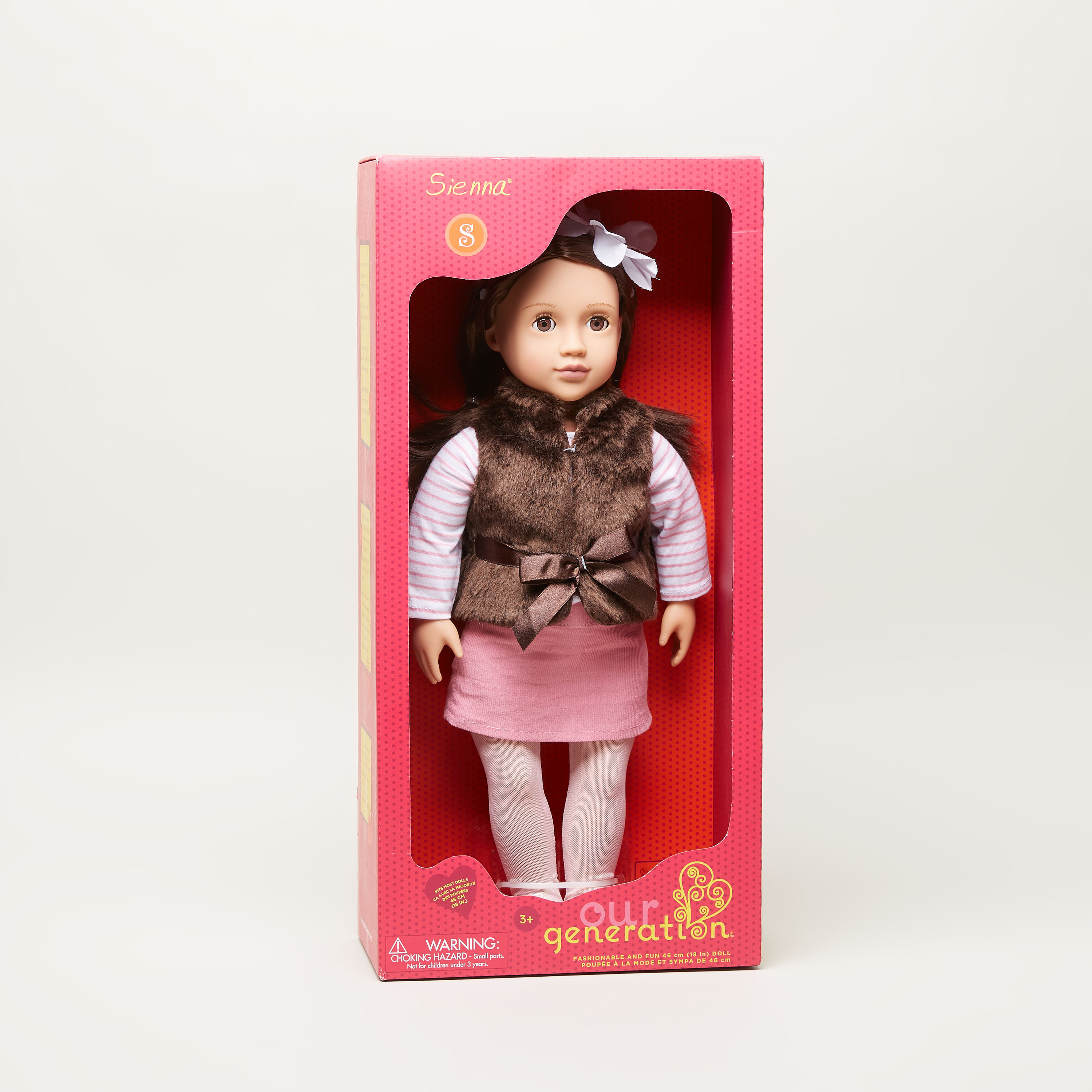 Our Generation Sienna Doll with Vest 18 inches