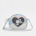 Barbie Applique Iridescent Crossbody Bag with Adjustable Strap-Girl%27s Bags-thumbnailMobile-0