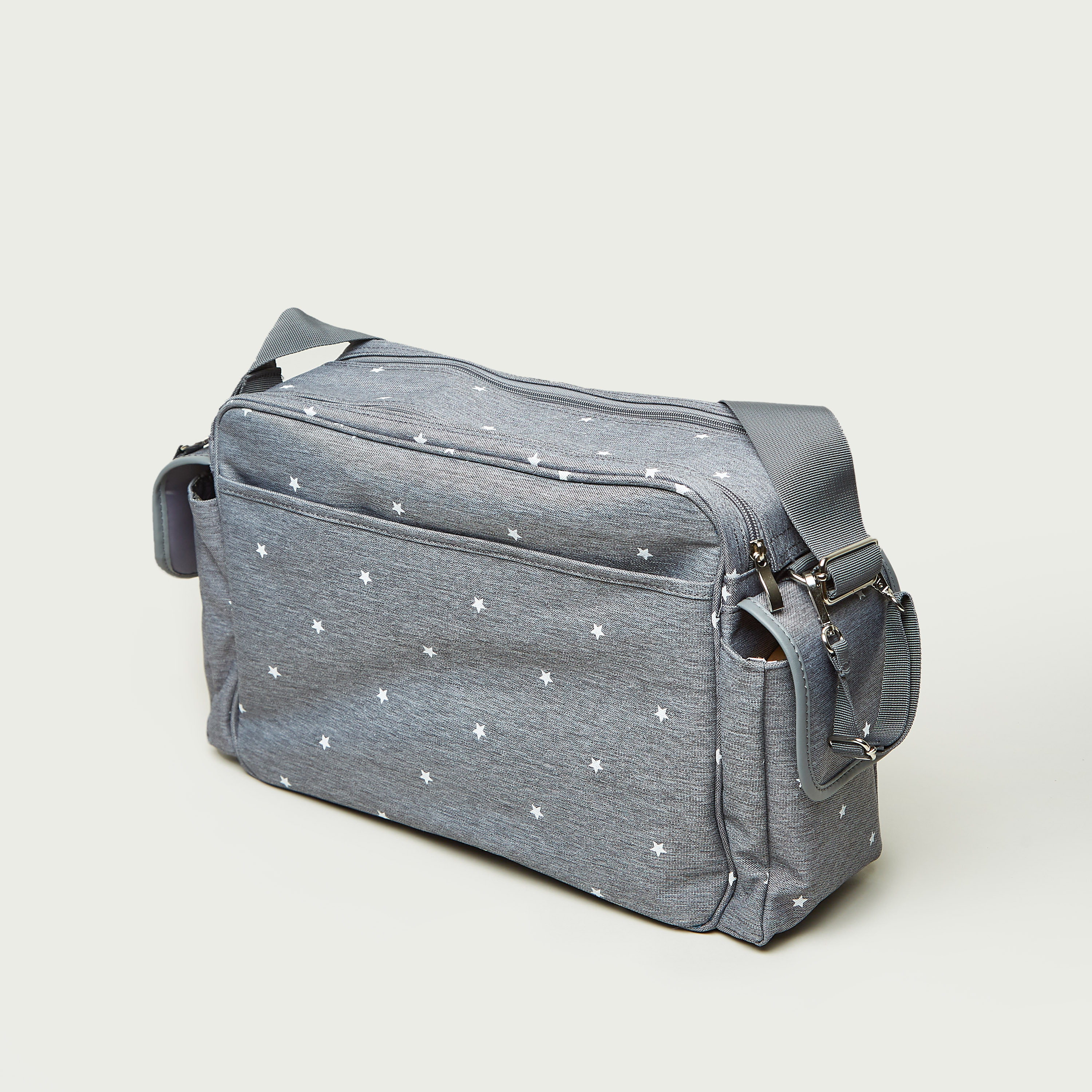 شنطة حفّاضات بطبعات مع مفرش للتغيير من ريكو-baby-gear-diaperbags-image-3