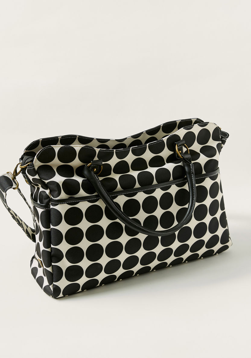 Ryco Sienna Polka Dots Print Diaper Bag-Diaper Bags-image-4