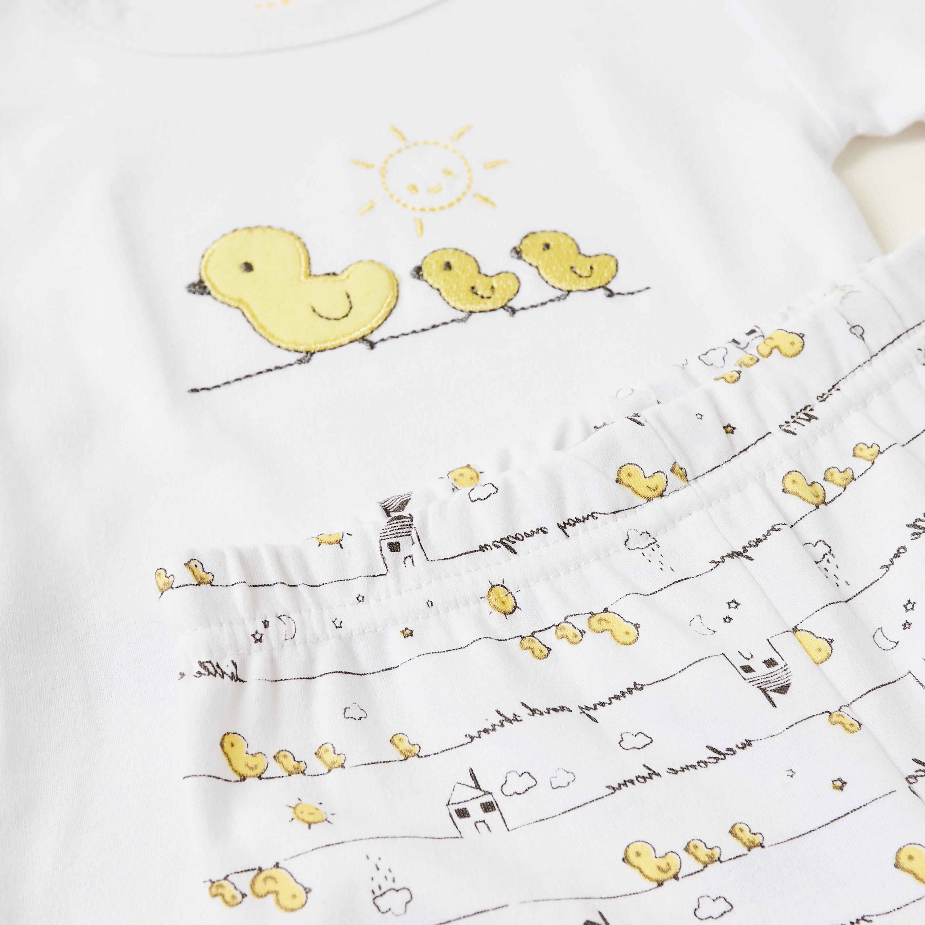Juniors Printed 8-Piece Clothing Duck Shaped Gift Basket Set-baby-boys-clothing-setsandcoords-image-4