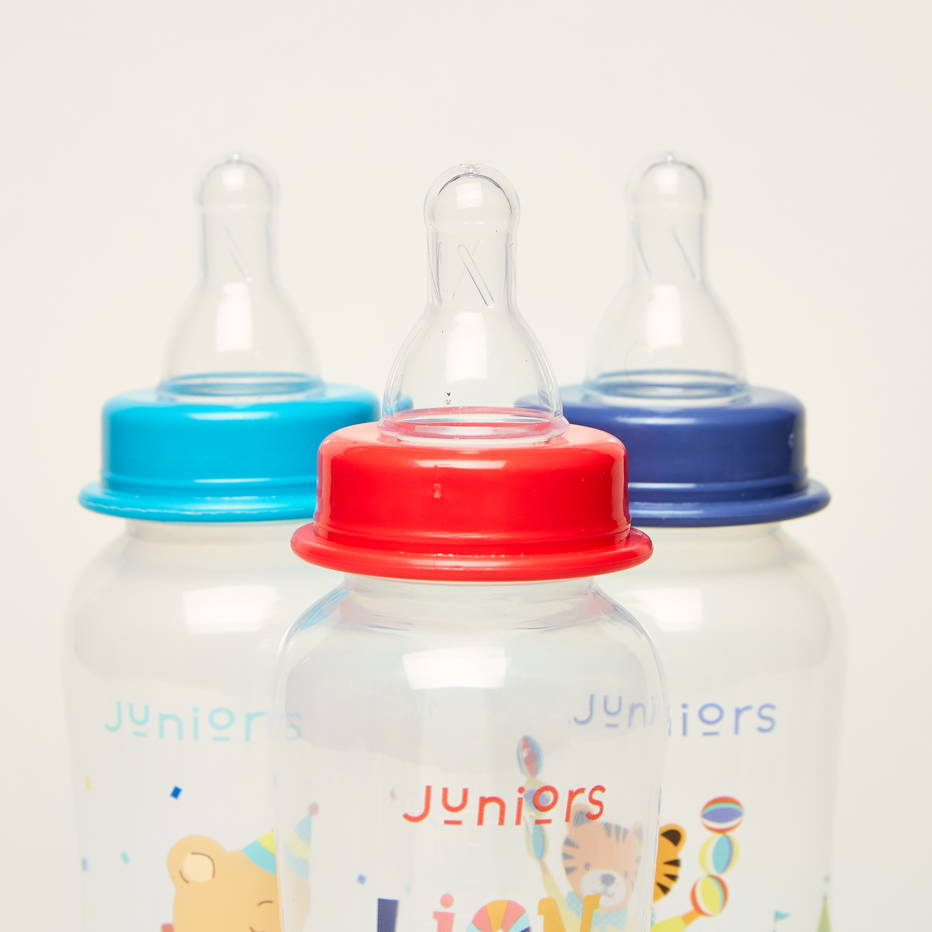 Juniors Printed 3-Piece Feeding Bottle Set - 250 ml-baby-feeding-feedingbottles-bottlesandteats-image-3