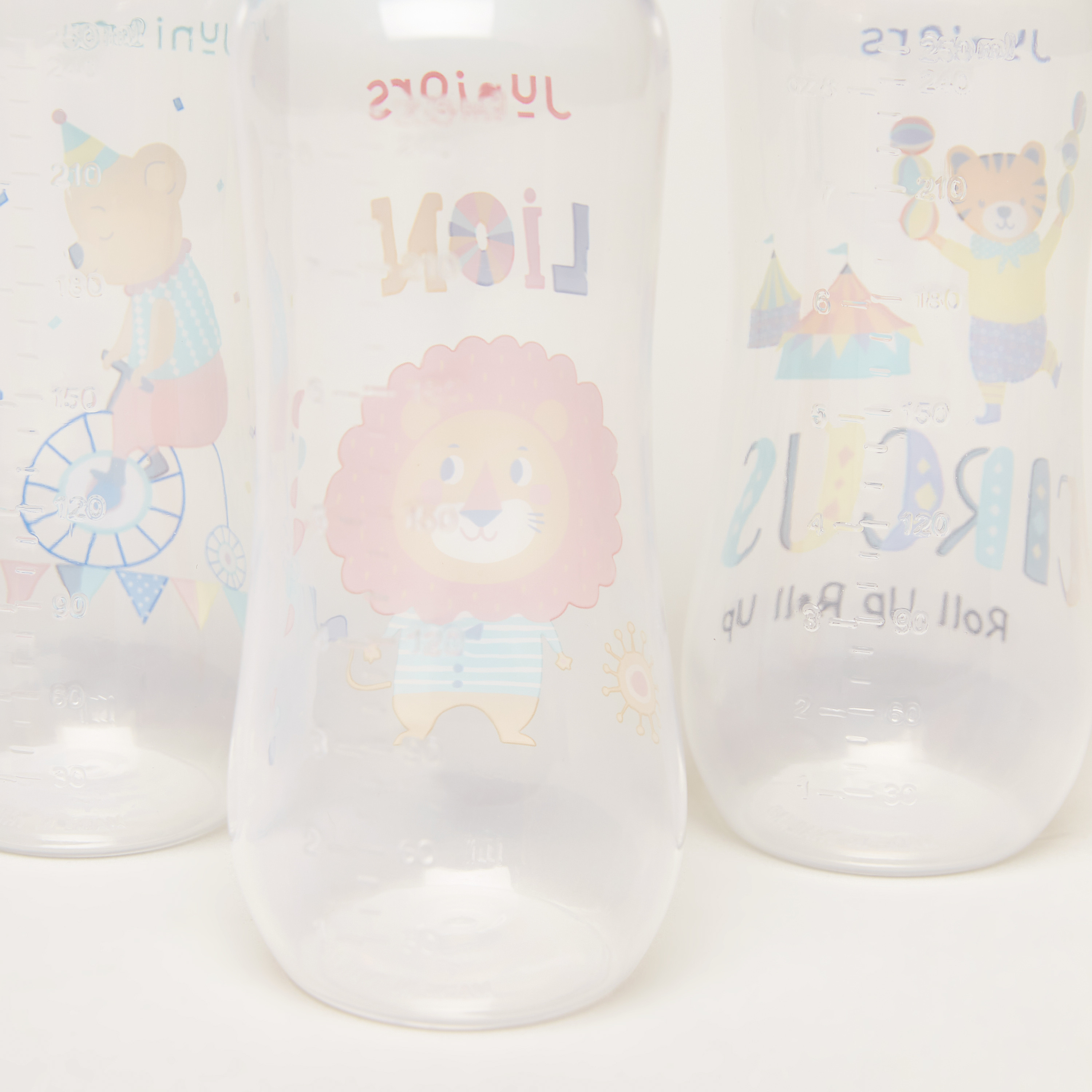 Juniors Printed 3-Piece Feeding Bottle Set - 250 ml-baby-feeding-feedingbottles-bottlesandteats-image-4