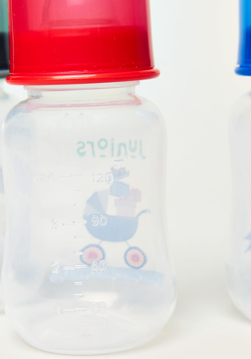 Juniors 3-Piece Feeding Bottle - 120 ml-Bottles and Teats-image-1