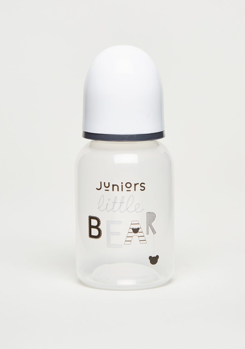Juniors Feeding Bottle with Lid - 120 ml-Bottles and Teats-image-0