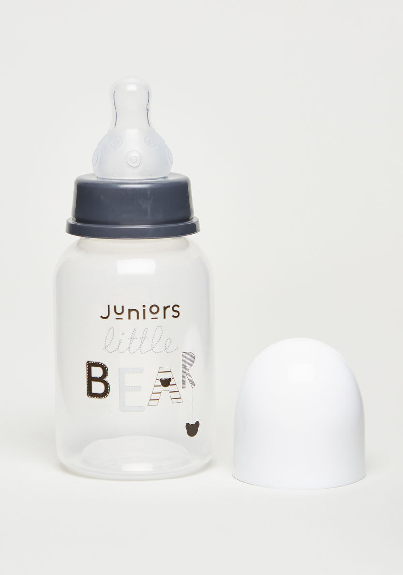 Juniors Feeding Bottle with Lid - 120 ml-Bottles and Teats-image-2