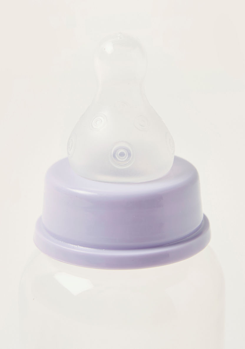Juniors Printed Feeding Bottle with Cap - 120 ml-Bottles and Teats-image-1