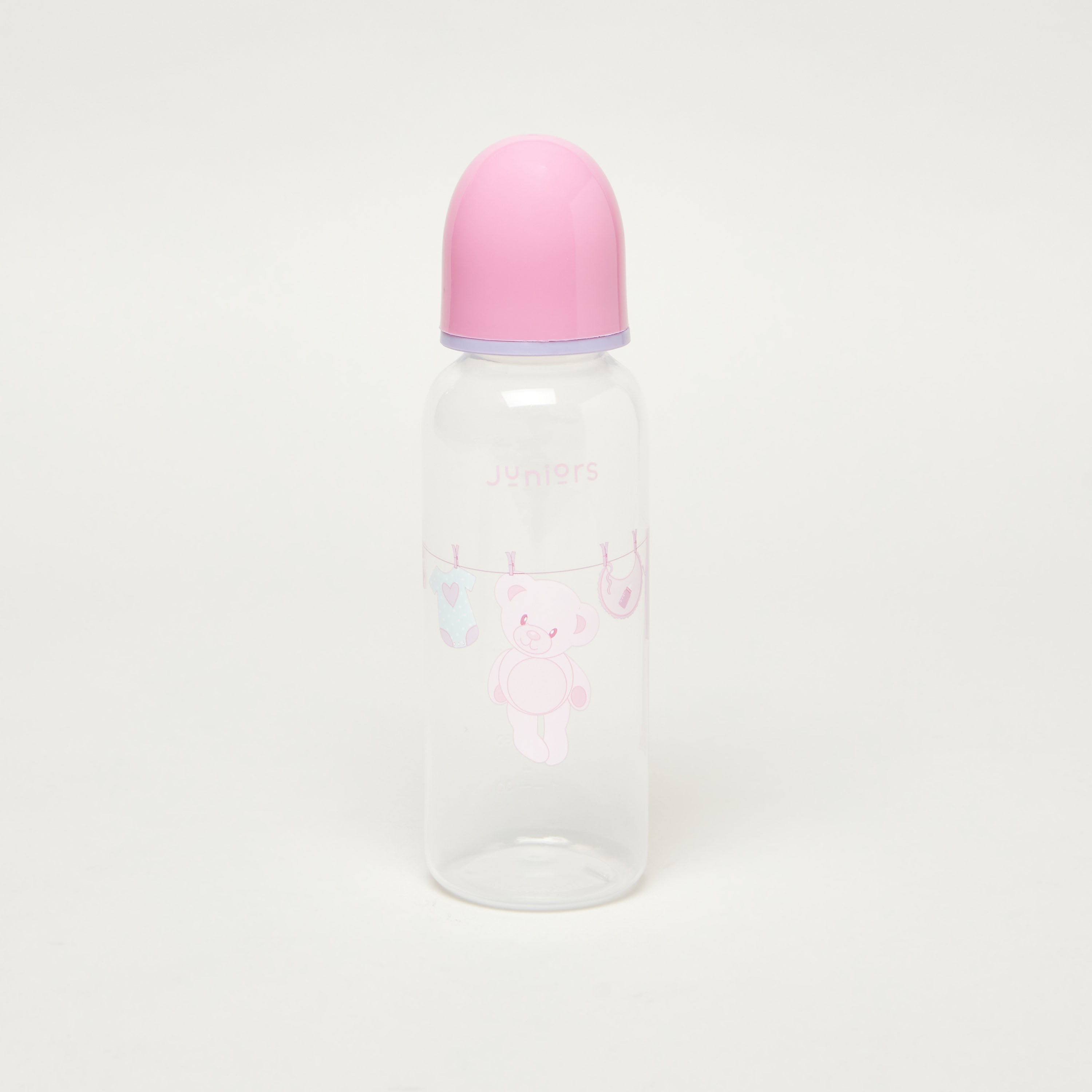 Juniors Printed Feeding Bottle with Cap - 250 ml-baby-feeding-feedingbottles-bottlesandteats-image-1