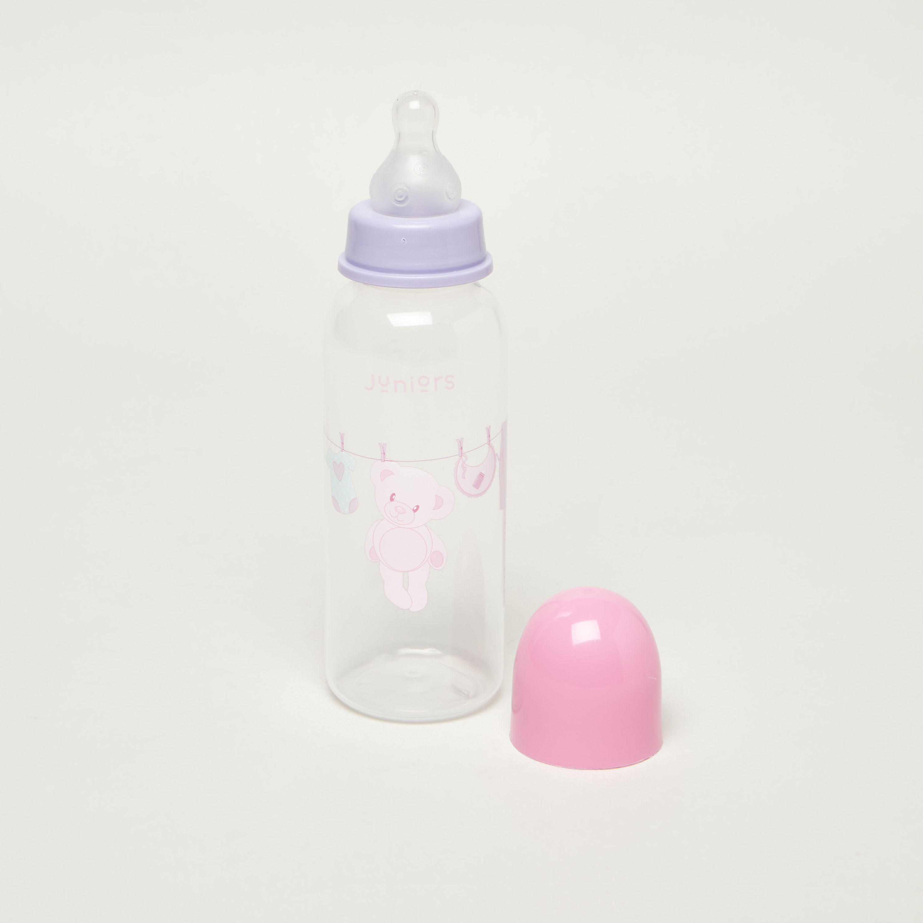 Juniors Printed Feeding Bottle with Cap - 250 ml-baby-feeding-feedingbottles-bottlesandteats-image-3
