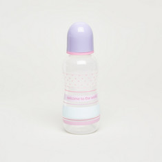 Juniors Girls World Print Feeding Bottle - 300 ml