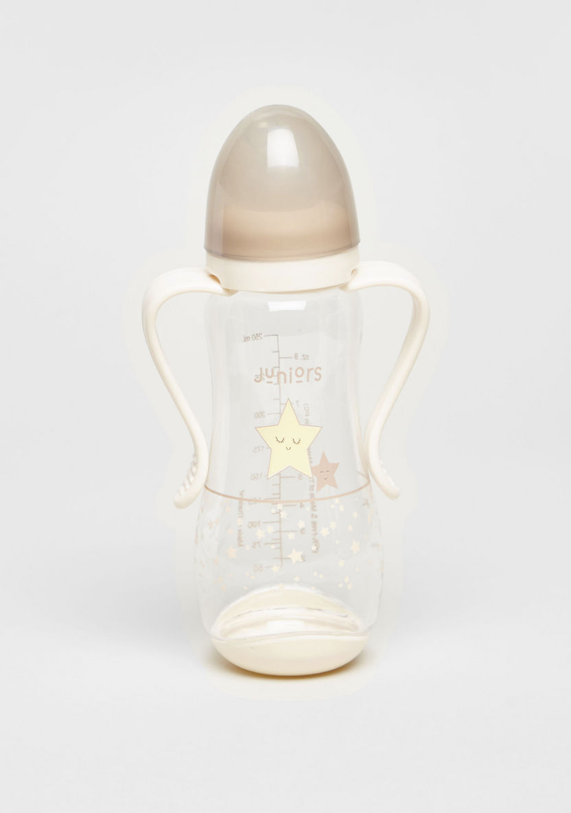 Juniors Sweet Dream Printed Feeding Bottle with Handle - 250 ml-Bottles and Teats-image-0