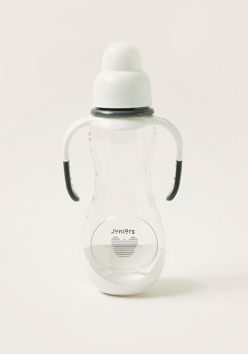 Juniors Printed Feeding Bottle with Handles - 250 ml-Bottles and Teats-image-3