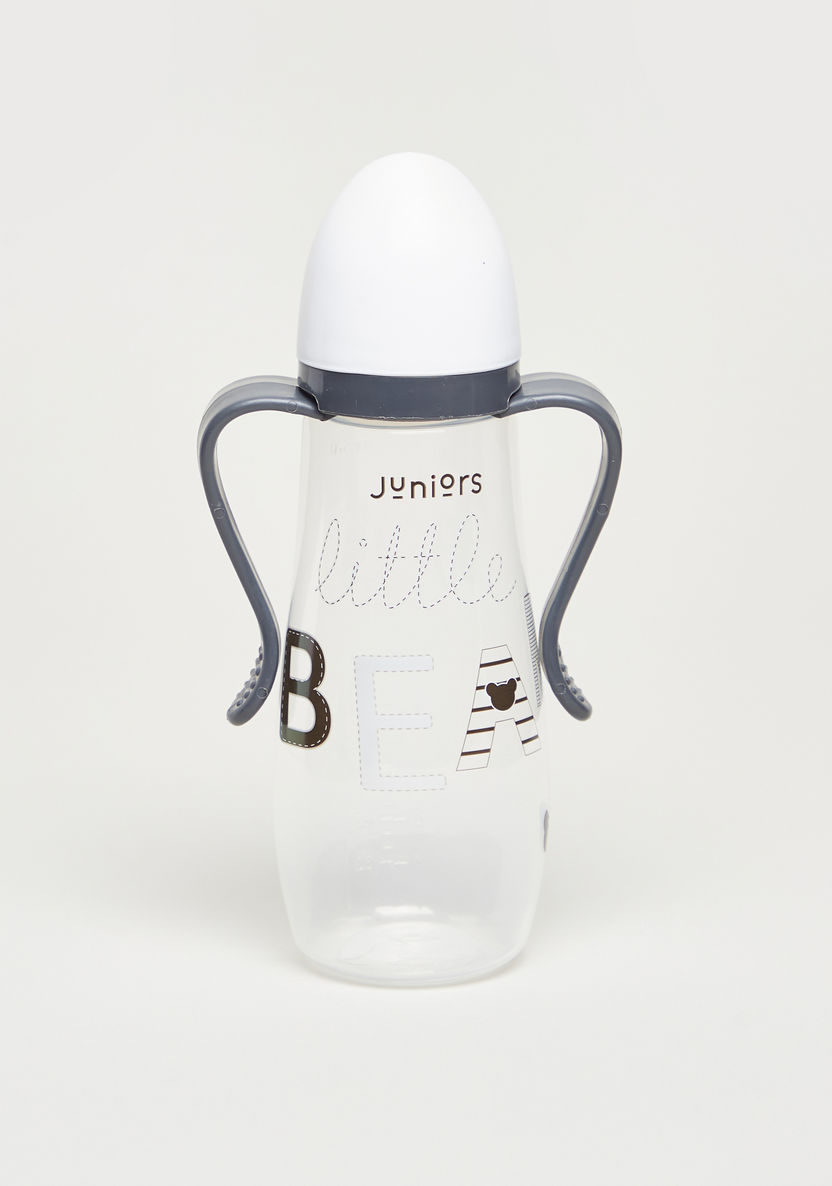 Juniors Printed Feeding Bottle with Handle - 300 ml-Bottles and Teats-image-0