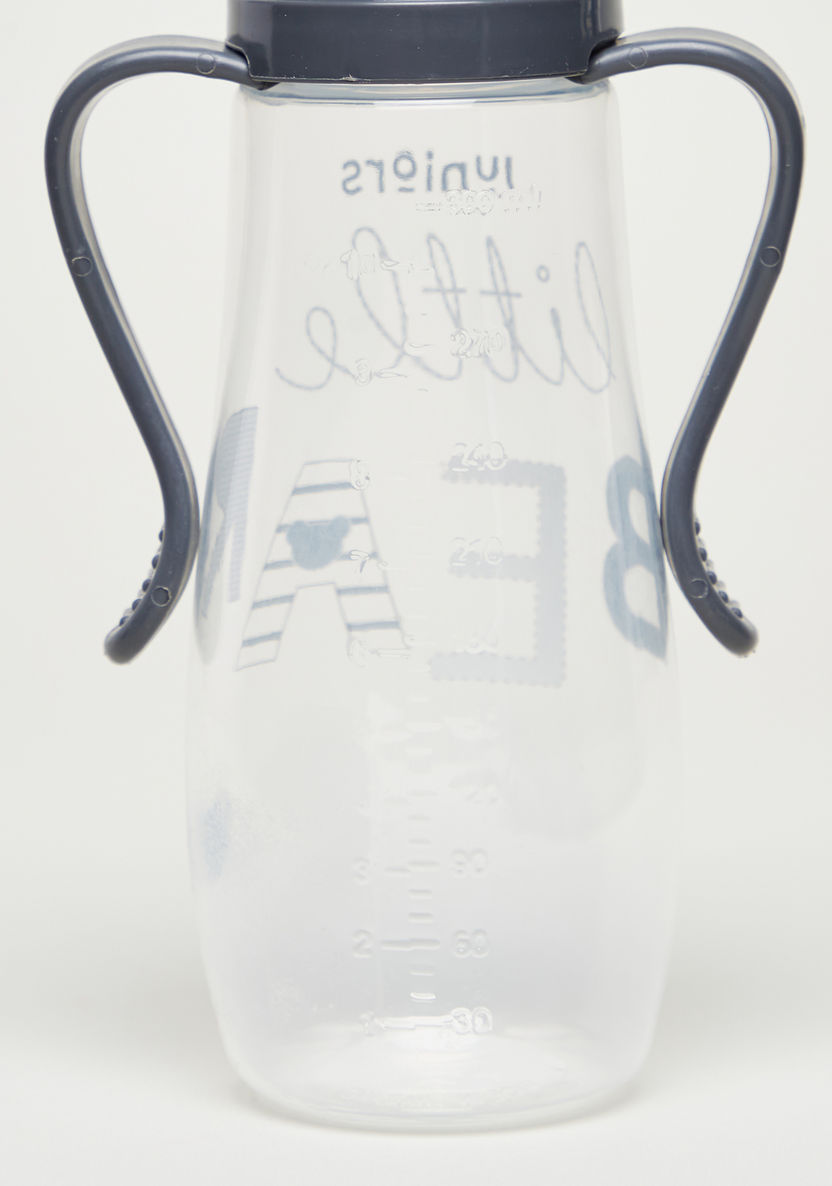 Juniors Printed Feeding Bottle with Handle - 300 ml-Bottles and Teats-image-2