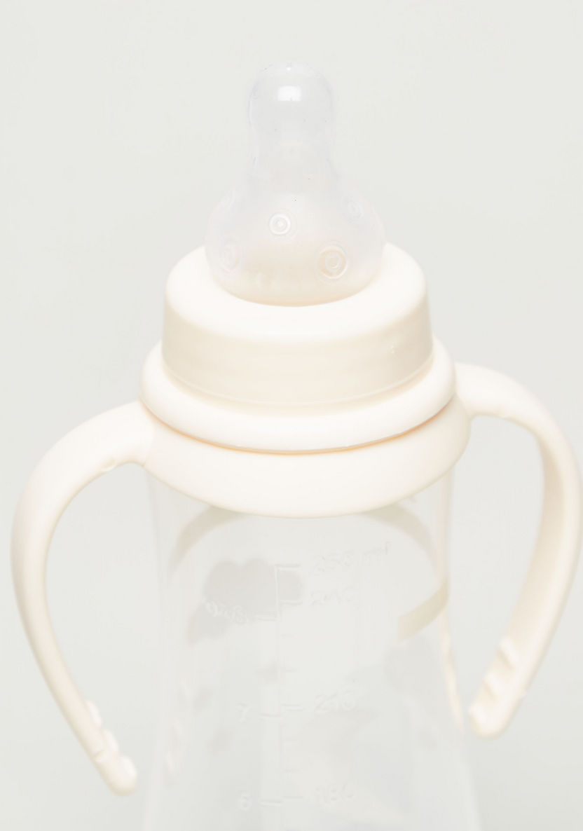 Juniors Printed Feeding Bottle with Handle - 250 ml-Bottles and Teats-image-3