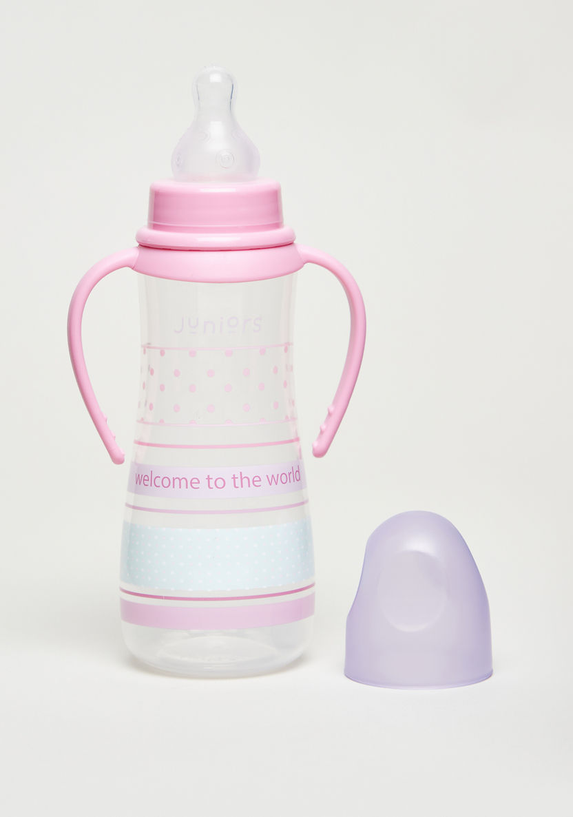 Juniors Feeding Bottle with Handle - 250 ml-Bottles and Teats-image-2