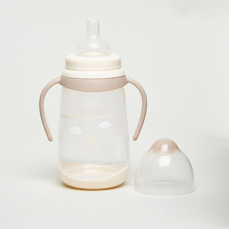 Juniors Printed Weaning Bottle with Handle - 250 ml