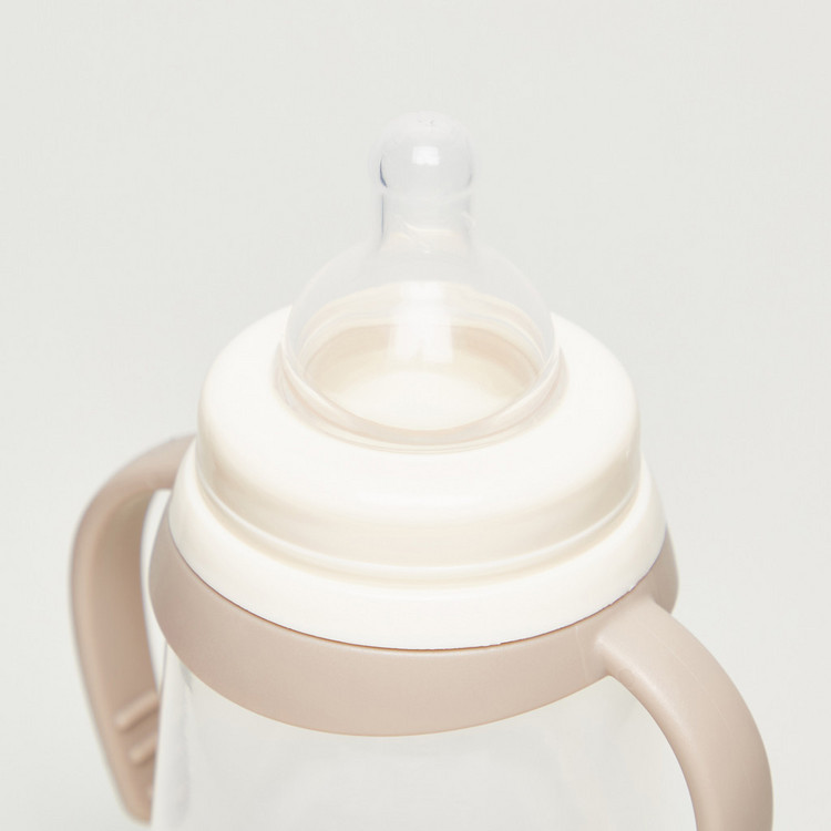 Juniors Printed Weaning Bottle with Handle - 250 ml