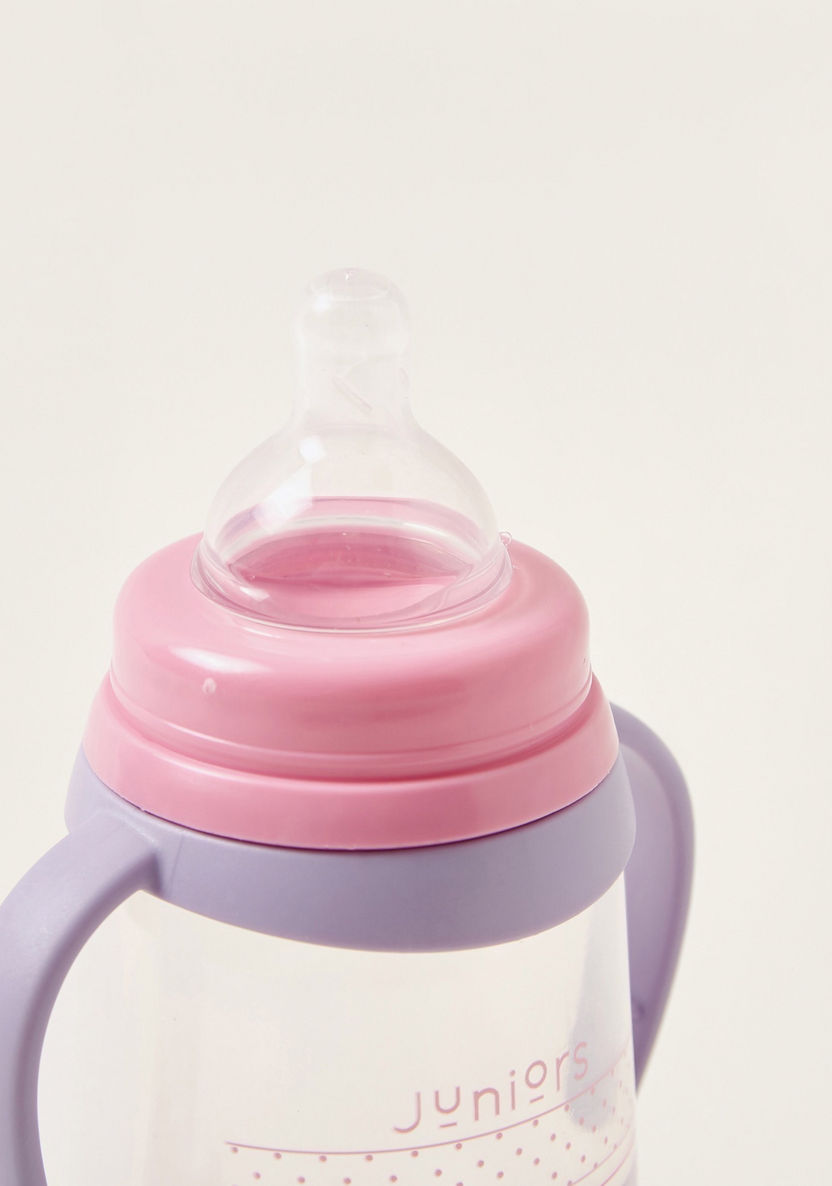 Juniors Feeding Bottle with Handles-Bottles and Teats-image-1