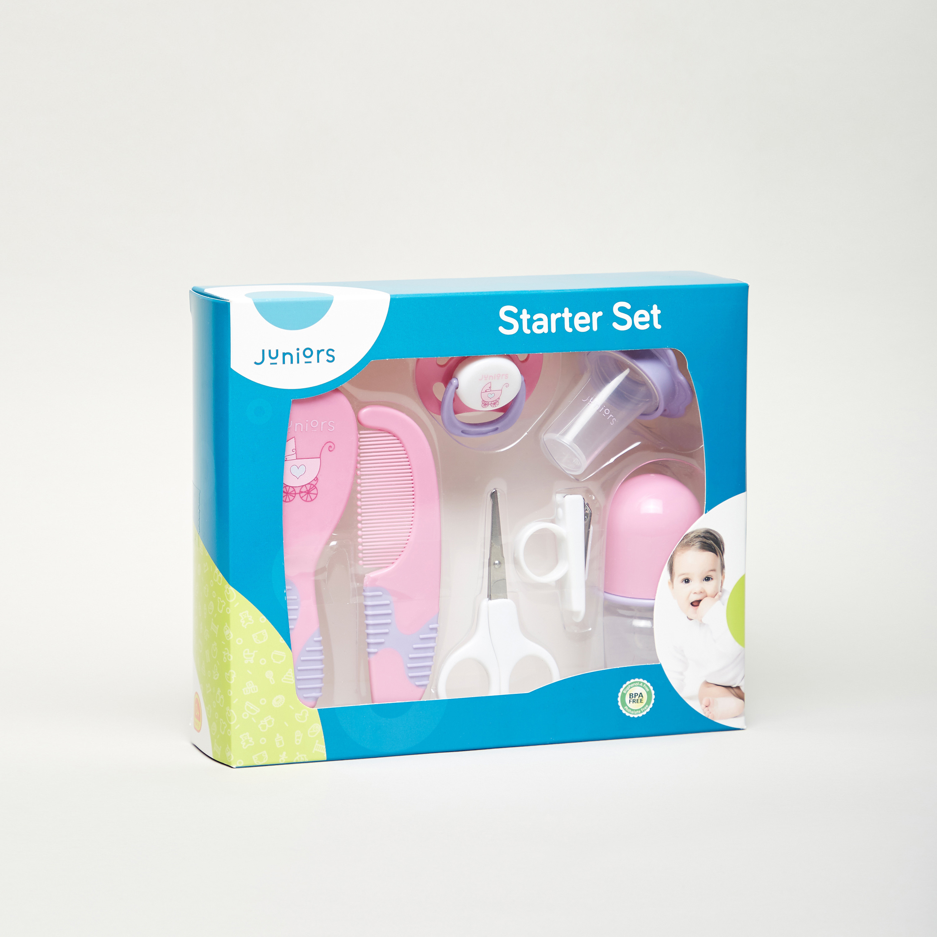 Juniors New Born Starter Set-baby-feeding-feedingbottles-bottlesandteats-image-1